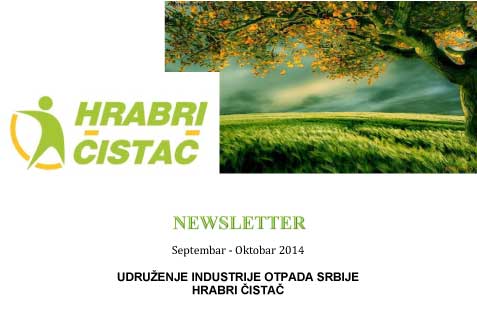 Hrabri čistač newsletter